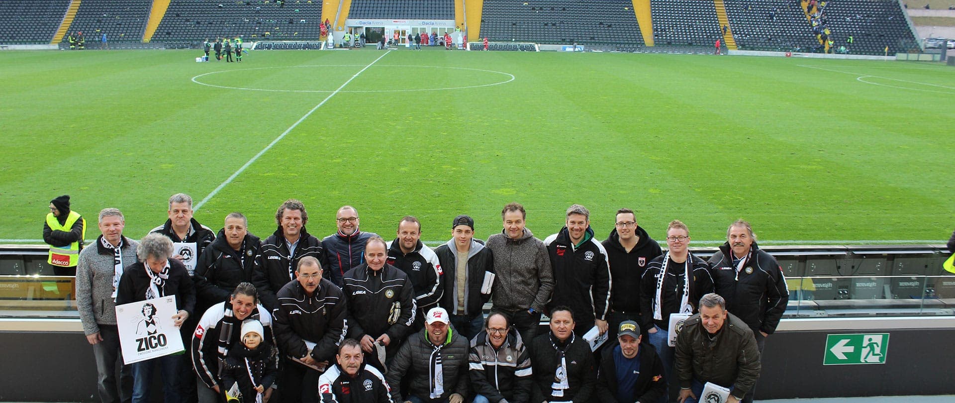 Kurve im Stadio Friuli
